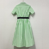 Cheap Prada Dresses Short Sleeved For Women #1061483 Replica Wholesale [$96.00 USD] [ITEM#1061483] on Replica Prada Dresses