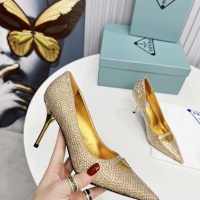 Cheap Prada High-heeled Shoes For Women #1064025 Replica Wholesale [$118.00 USD] [ITEM#1064025] on Replica Prada High-heeled Shoes