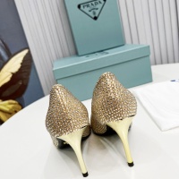 Cheap Prada High-heeled Shoes For Women #1064025 Replica Wholesale [$118.00 USD] [ITEM#1064025] on Replica Prada High-heeled Shoes