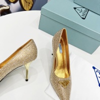 Cheap Prada High-heeled Shoes For Women #1064025 Replica Wholesale [$118.00 USD] [ITEM#1064025] on Replica Prada High-heeled Shoes