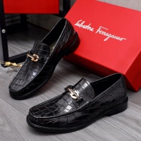 Salvatore Ferragamo Leather Shoes For Men #1066161