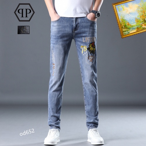 Cheap Philipp Plein PP Jeans For Men #1067025 Replica Wholesale [$48.00 USD] [ITEM#1067025] on Replica Philipp Plein PP Jeans