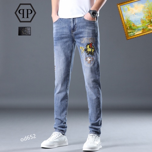 Cheap Philipp Plein PP Jeans For Men #1067025 Replica Wholesale [$48.00 USD] [ITEM#1067025] on Replica Philipp Plein PP Jeans