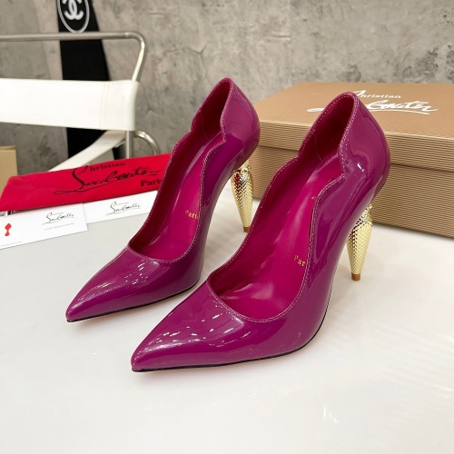 Cheap Christian Louboutin High-heeled shoes For Women #1067555 Replica Wholesale [$88.00 USD] [ITEM#1067555] on Replica Christian Louboutin High-heeled shoes