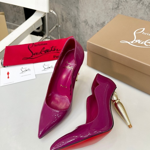 Cheap Christian Louboutin High-heeled shoes For Women #1067555 Replica Wholesale [$88.00 USD] [ITEM#1067555] on Replica Christian Louboutin High-heeled shoes