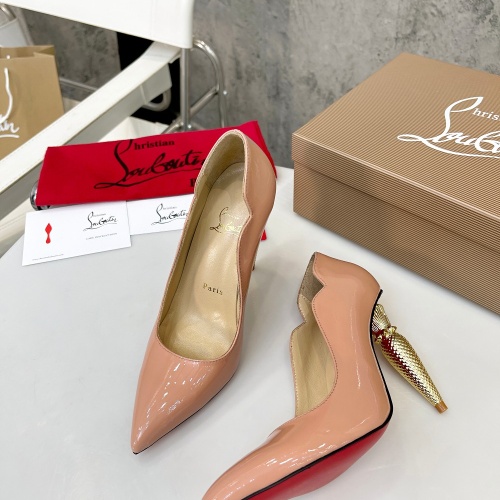Cheap Christian Louboutin High-heeled shoes For Women #1067556 Replica Wholesale [$88.00 USD] [ITEM#1067556] on Replica Christian Louboutin High-heeled shoes