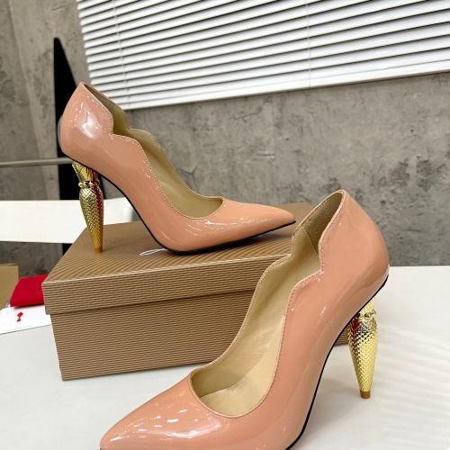 Cheap Christian Louboutin High-heeled shoes For Women #1067556 Replica Wholesale [$88.00 USD] [ITEM#1067556] on Replica Christian Louboutin High-heeled shoes