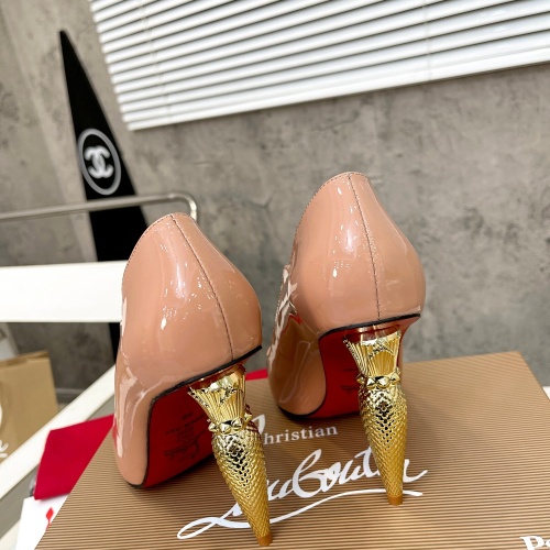 Cheap Christian Louboutin High-heeled shoes For Women #1067556 Replica Wholesale [$88.00 USD] [ITEM#1067556] on Replica Christian Louboutin High-heeled shoes
