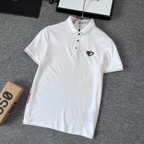 Cheap Prada T-Shirts Short Sleeved For Unisex #1067951 Replica Wholesale [$52.00 USD] [ITEM#1067951] on Replica Prada T-Shirts