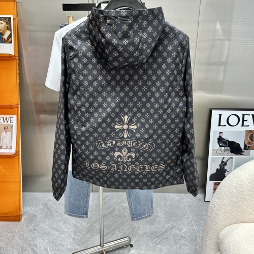 Cheap Chrome Hearts Jackets Long Sleeved For Men #1068623 Replica Wholesale [$105.00 USD] [ITEM#1068623] on Replica Chrome Hearts Jackets