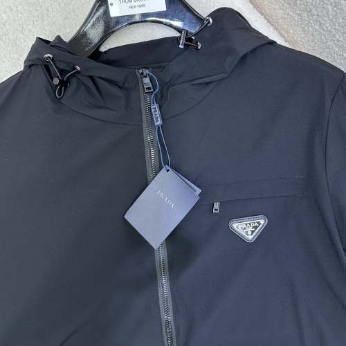 Cheap Prada New Jackets Long Sleeved For Men #1068627 Replica Wholesale [$105.00 USD] [ITEM#1068627] on Replica Prada New Jackets