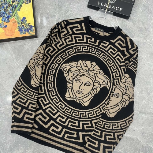 Cheap Versace Sweaters Long Sleeved For Men #1068668 Replica Wholesale [$68.00 USD] [ITEM#1068668] on Replica Versace Sweaters