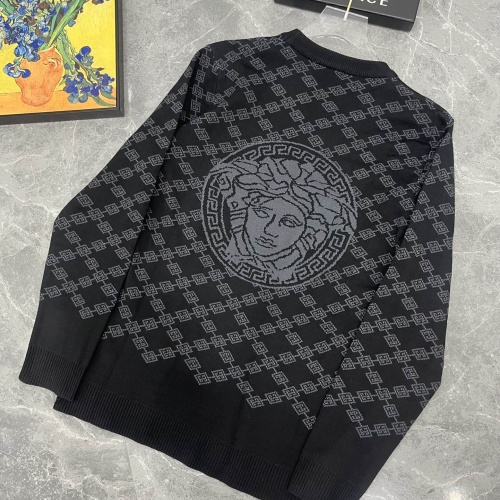 Cheap Versace Sweaters Long Sleeved For Men #1068670 Replica Wholesale [$68.00 USD] [ITEM#1068670] on Replica Versace Sweaters