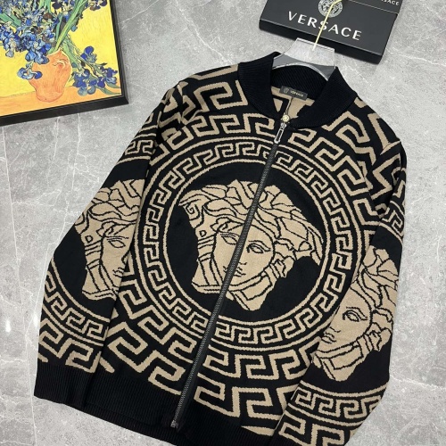 Cheap Versace Sweaters Long Sleeved For Men #1068679 Replica Wholesale [$68.00 USD] [ITEM#1068679] on Replica Versace Sweaters