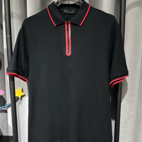 Cheap Prada T-Shirts Short Sleeved For Unisex #1068816 Replica Wholesale [$39.00 USD] [ITEM#1068816] on Replica Prada T-Shirts