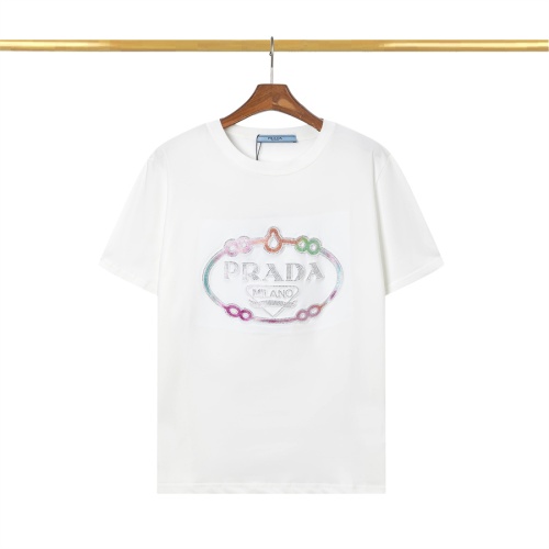 Cheap Prada T-Shirts Short Sleeved For Men #1069092 Replica Wholesale [$34.00 USD] [ITEM#1069092] on Replica Prada T-Shirts