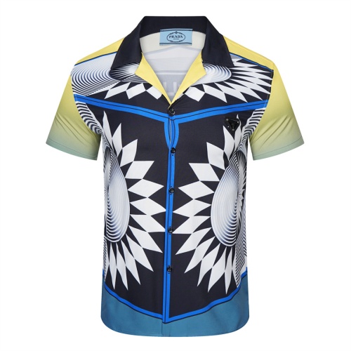 Cheap Prada Shirts Short Sleeved For Men #1069265 Replica Wholesale [$36.00 USD] [ITEM#1069265] on Replica Prada Shirts
