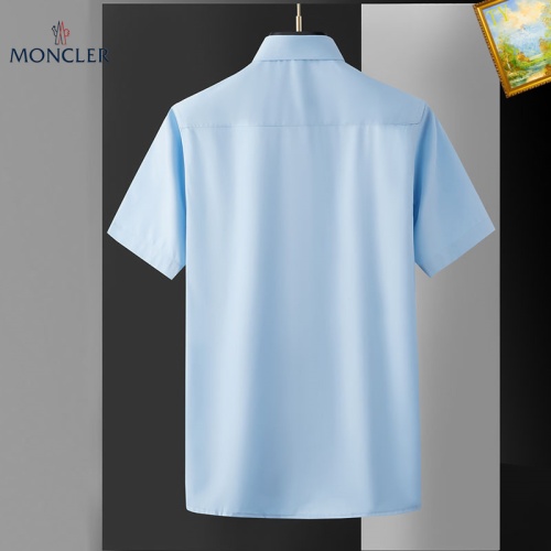 Cheap Moncler Shirts Short Sleeved For Men #1069348 Replica Wholesale [$38.00 USD] [ITEM#1069348] on Replica Moncler Shirts