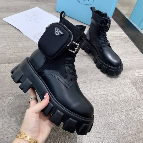 Cheap Prada Boots For Women #1069977 Replica Wholesale [$112.00 USD] [ITEM#1069977] on Replica Prada Boots