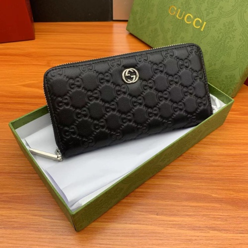 Cheap Gucci AAA Man Wallets #1070343 Replica Wholesale [$42.00 USD] [ITEM#1070343] on Replica Gucci AAA Man Wallets