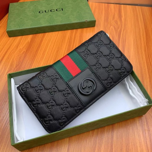 Cheap Gucci AAA Man Wallets #1070345 Replica Wholesale [$42.00 USD] [ITEM#1070345] on Replica Gucci AAA Man Wallets