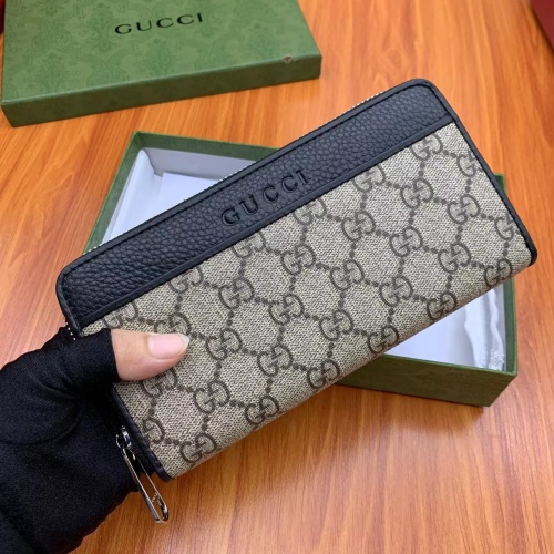 Cheap Gucci AAA Man Wallets #1070353 Replica Wholesale [$42.00 USD] [ITEM#1070353] on Replica Gucci AAA Man Wallets