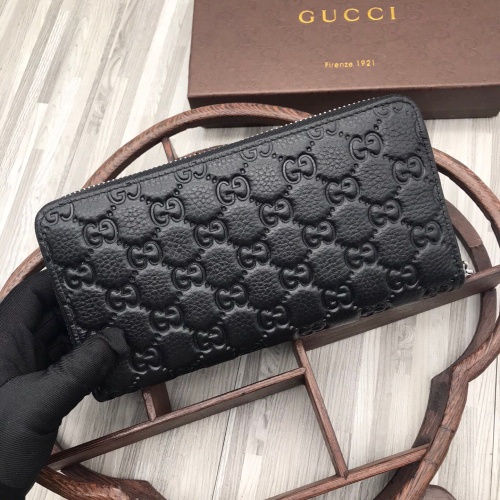 Cheap Gucci AAA Man Wallets #1070357 Replica Wholesale [$45.00 USD] [ITEM#1070357] on Replica Gucci AAA Man Wallets