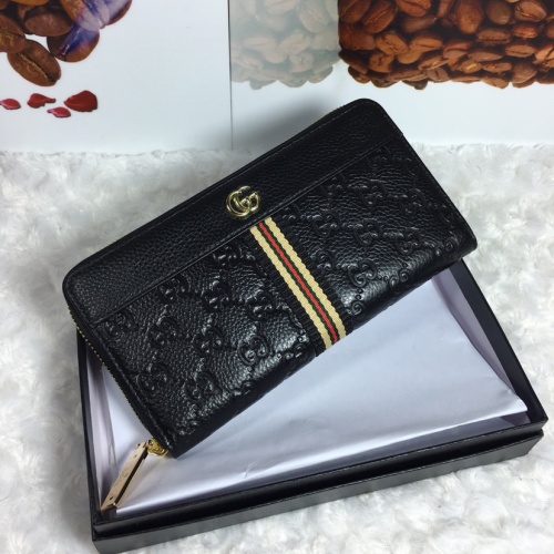 Cheap Gucci AAA Man Wallets #1070376 Replica Wholesale [$45.00 USD] [ITEM#1070376] on Replica Gucci AAA Man Wallets