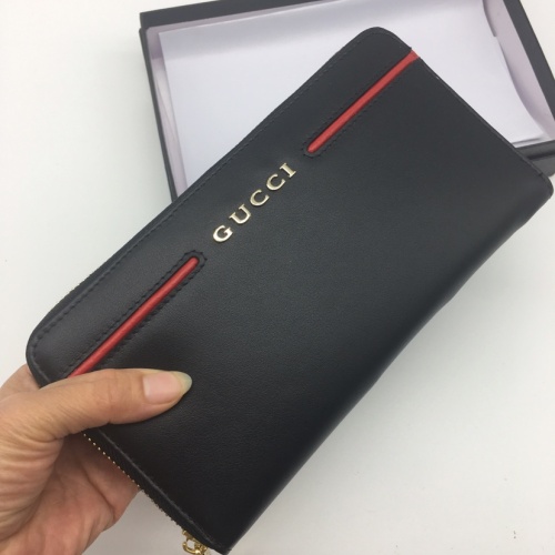 Cheap Gucci AAA Man Wallets #1070377 Replica Wholesale [$45.00 USD] [ITEM#1070377] on Replica Gucci AAA Man Wallets