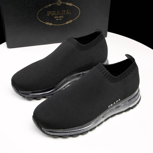 Cheap Prada Casual Shoes For Men #1070387 Replica Wholesale [$82.00 USD] [ITEM#1070387] on Replica Prada Casual Shoes