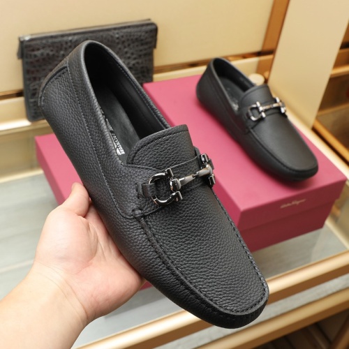 Cheap Salvatore Ferragamo Leather Shoes For Men #1070479 Replica Wholesale [$130.00 USD] [ITEM#1070479] on Replica Salvatore Ferragamo Leather Shoes