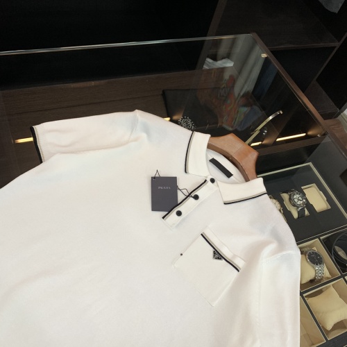 Cheap Prada T-Shirts Short Sleeved For Men #1070836 Replica Wholesale [$52.00 USD] [ITEM#1070836] on Replica Prada T-Shirts