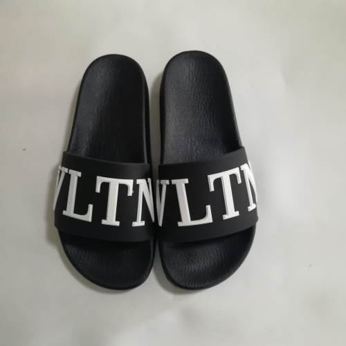 Cheap Valentino Slippers For Men #1070906 Replica Wholesale [$52.00 USD] [ITEM#1070906] on Replica Valentino Slippers