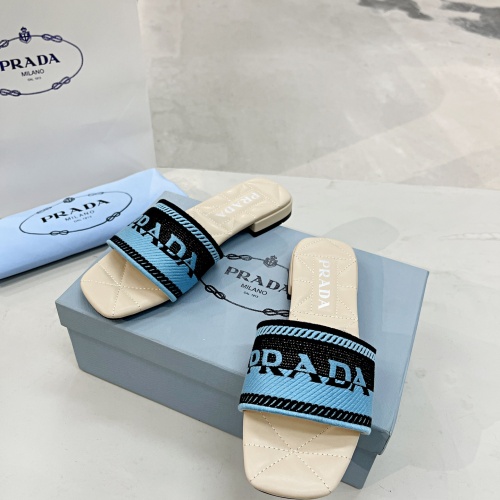Cheap Prada Slippers For Women #1071123 Replica Wholesale [$76.00 USD] [ITEM#1071123] on Replica Prada Slippers