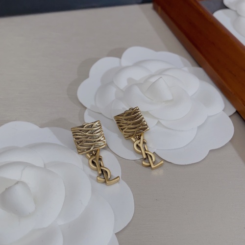 Cheap Yves Saint Laurent YSL Earrings For Women #1071585 Replica Wholesale [$27.00 USD] [ITEM#1071585] on Replica Yves Saint Laurent YSL Earrings