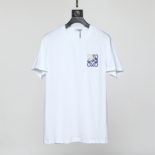 Cheap LOEWE T-Shirts Short Sleeved For Unisex #1072381 Replica Wholesale [$32.00 USD] [ITEM#1072381] on Replica LOEWE T-Shirts