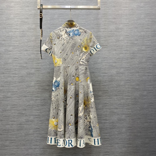 Cheap Christian Dior Dresses Short Sleeved For Women #1072448 Replica Wholesale [$108.00 USD] [ITEM#1072448] on Replica Christian Dior Dresses