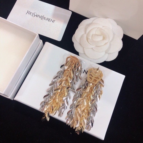 Cheap Yves Saint Laurent YSL Earrings For Women #1072586 Replica Wholesale [$38.00 USD] [ITEM#1072586] on Replica Yves Saint Laurent YSL Earrings
