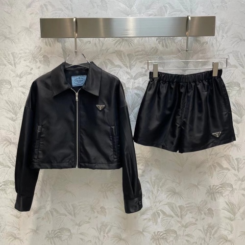 Cheap Prada Tracksuits Long Sleeved For Women #1072640 Replica Wholesale [$115.00 USD] [ITEM#1072640] on Replica Prada Tracksuits