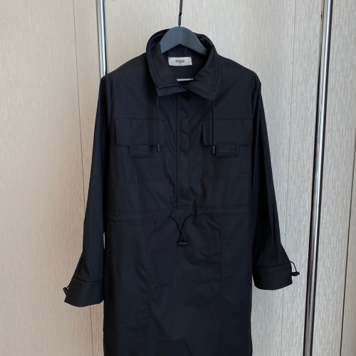 Cheap Fendi Dresses Long Sleeved For Women #1072675 Replica Wholesale [$105.00 USD] [ITEM#1072675] on Replica Fendi Dresses
