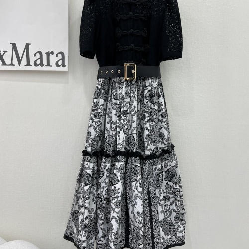 Cheap Christian Dior Dresses Middle Sleeved For Women #1072677 Replica Wholesale [$108.00 USD] [ITEM#1072677] on Replica Christian Dior Dresses