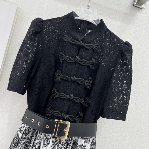 Cheap Christian Dior Dresses Middle Sleeved For Women #1072677 Replica Wholesale [$108.00 USD] [ITEM#1072677] on Replica Christian Dior Dresses