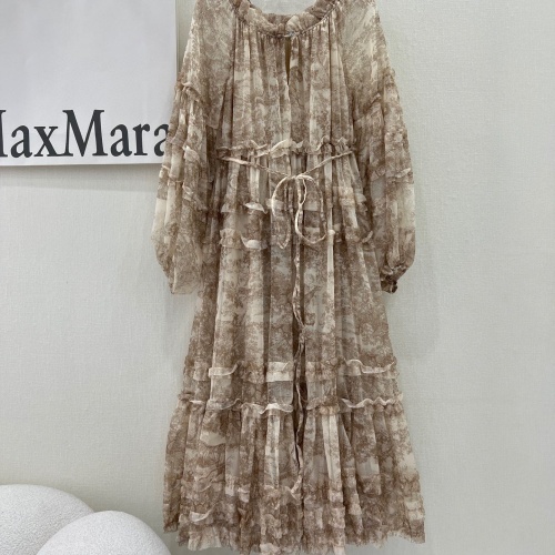 Cheap Christian Dior Dresses Long Sleeved For Women #1072678 Replica Wholesale [$115.00 USD] [ITEM#1072678] on Replica Christian Dior Dresses