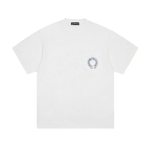 Cheap Chrome Hearts T-Shirts Short Sleeved For Unisex #1072715 Replica Wholesale [$34.00 USD] [ITEM#1072715] on Replica Chrome Hearts T-Shirts