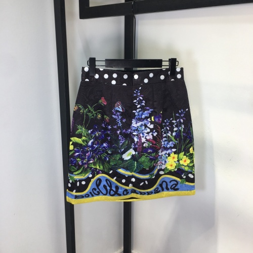 Cheap Dolce &amp; Gabbana D&amp;G Skirts For Women #1072876 Replica Wholesale [$64.00 USD] [ITEM#1072876] on Replica Dolce &amp; Gabbana D&amp;G Skirts