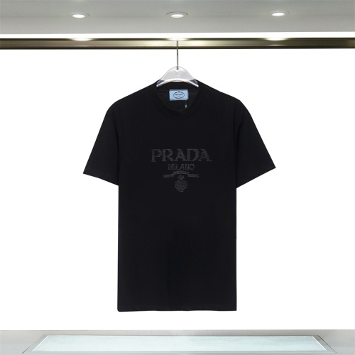 Cheap Prada T-Shirts Short Sleeved For Unisex #1073067 Replica Wholesale [$34.00 USD] [ITEM#1073067] on Replica Prada T-Shirts