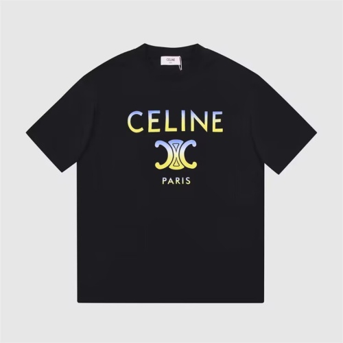 Cheap Celine T-Shirts Short Sleeved For Unisex #1073097 Replica Wholesale [$42.00 USD] [ITEM#1073097] on Replica Celine T-Shirts