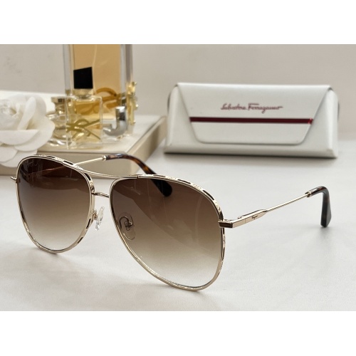 Cheap Salvatore Ferragamo AAA Quality Sunglasses #1074128 Replica Wholesale [$45.00 USD] [ITEM#1074128] on Replica Salvatore Ferragamo AAA Quality Sunglasses