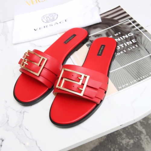 Cheap Versace Slippers For Women #1074559 Replica Wholesale [$85.00 USD] [ITEM#1074559] on Replica Versace Slippers