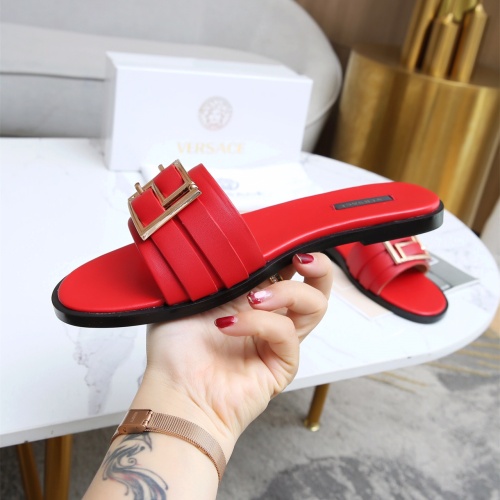 Cheap Versace Slippers For Women #1074559 Replica Wholesale [$85.00 USD] [ITEM#1074559] on Replica Versace Slippers